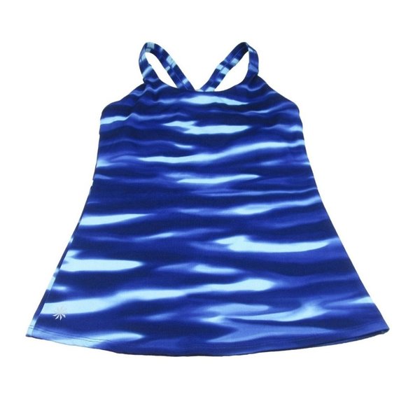Athleta Tops - Athleta Racer Back Tank Top Womens Size Small Ocean Blue